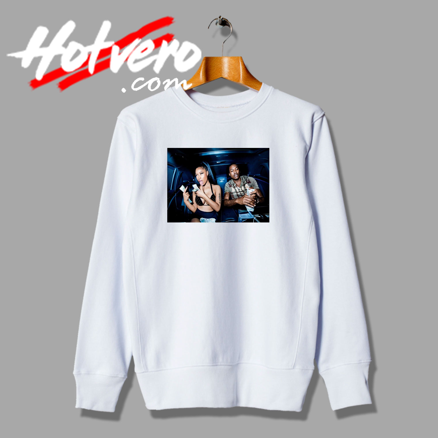 Nicki Minaj and Meek Mill Poster Sweatshirt