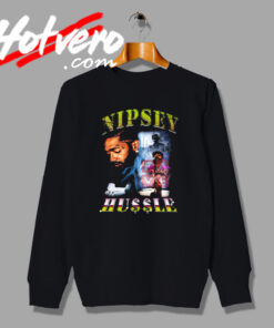 Nipsey Hussle Rapper Art Design Sweatshirt