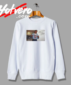 Obama Wearing Frank Ocean Blond Sigature Sweatshirt