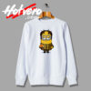 Office Worker Minions Cute Graphic Sweatshirt
