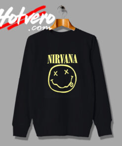 Official Nirvana Smiley Sweatshirt
