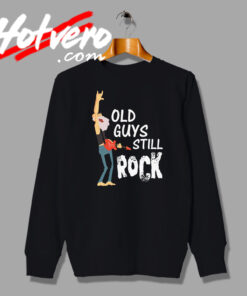 Old Guys Still Rock With Guitar Sweatshirt