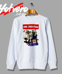 One Direction Scribble Graphic Sweatshirt