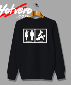 Problem Solved Male and Female Symbol Sweatshirt