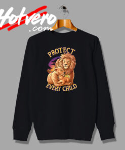 Protect Every Child Lion Sunset Sweatshirt