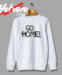 Rapper Jay Z Wearing Go Home Sweatshirt