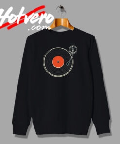 Record Music Lovers Sweatshirt