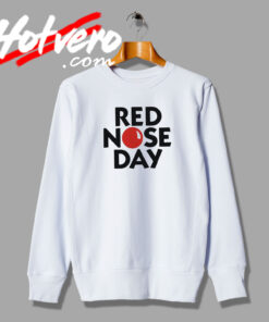 Red Nose Day Funny Graphic Sweatshirt