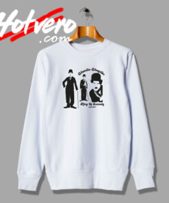 Retro Charlie Chaplin King of Comedy Sweatshirt