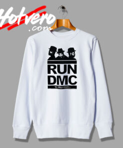 Run Dmc Retro Hip Hop Group Music Sweatshirt