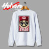 SWAG Super Mario Funny Artwork Sweatshirt