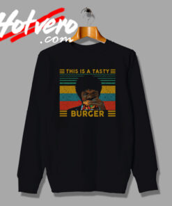 Samuel L. Jackson Eating Tasty Burger Sweatshirt
