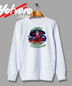 Santa Claus Yoga Pose Sweatshirt