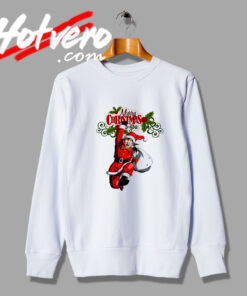 Santa Goku With Merry Christmas Sweatshirt