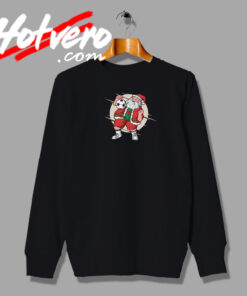 Santa Soccer Football Christmas Sweatshirt