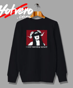 Satan Girl Horn Sweatshirt