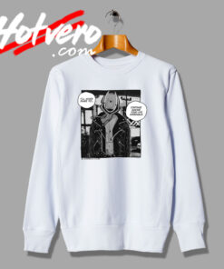 Saying Shoujo Manga Cartoon Sweatshirt