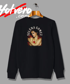 Selena Gomez Roses Vintage Style Sweatshirt