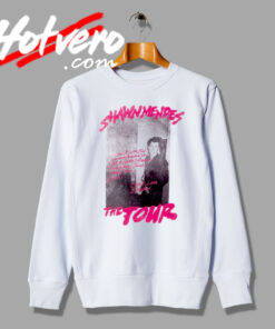 Shawn Mendes The Tour Photo Graphic Sweatshirt