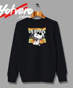 Snoopy Devious Halloween Vintage Sweatshirt