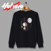 Snoopy Woodstock Space Moon Sweatshirt