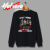 Social Distance Stay Home And Watch The Big Bang Theory Sweatshirt
