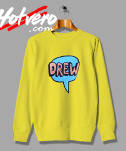 Special Justin Wearing Drew In Holiday Sweatshirt