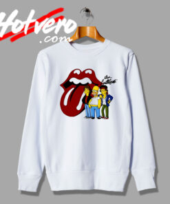 Special The Rolling Stones X The Simpsons Sweatshirt