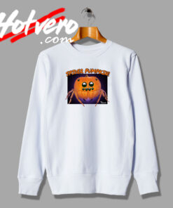 Spider Pumpkin Halloween Parody Sweatshirt