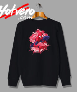 Spiderman Heart Valentines Day Sweatshirt
