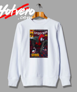 Spiderman Portrait Spiderverse Cover Sweatshirt