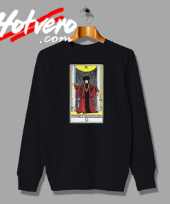 Star Trek TNG Q Tarot Card Vintage Style Sweatshirt