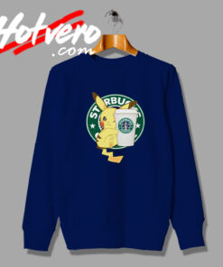 Starbucks Coffee Pikachu Sweatshirt