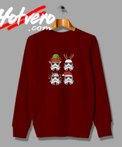 Stormtrooper Christmas Ornament Elf Reindeer Sweatshirt