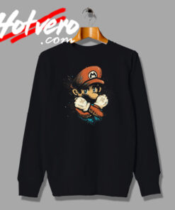 Super Mario X Team Funny Artwork Sweatshirt