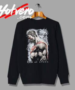 Superman Man of Steel Great Superhero Sweatshirt