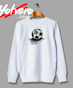 Sweden Soccer Ball Graphic Sweatshirt