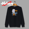 T rex Boo Candy Pumpkin Graphic Sweatshirt