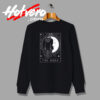 Tarot Card Crescent XVII The Moon Sweatshirt
