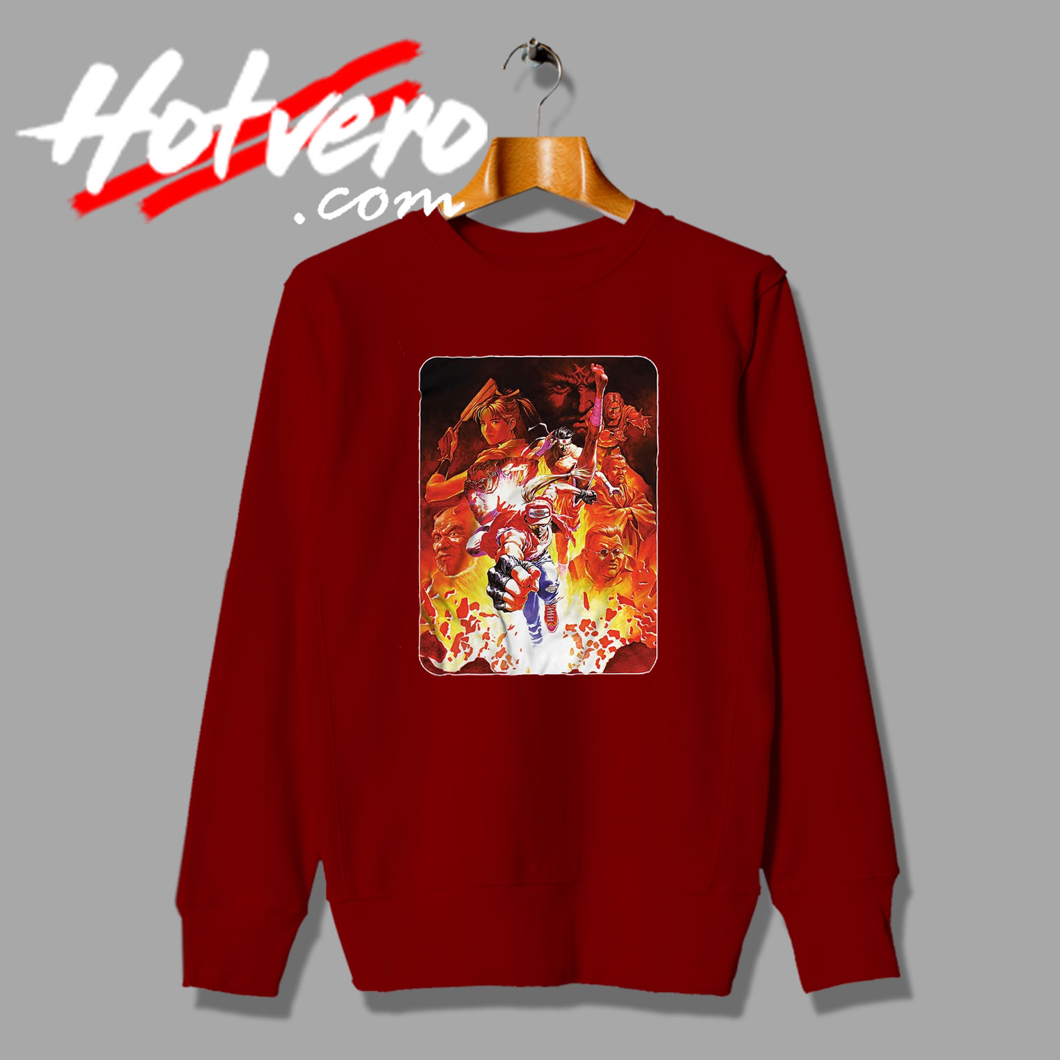 Terry Bogard More Hungry Wolves Sweatshirt