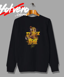 Thank You 24 Kobe Bryant Custom Sweatshirt