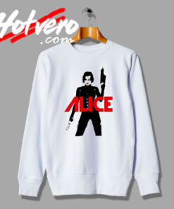 The Action of Alice Zombie Game Sweatshirt