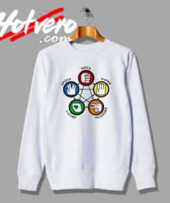 The Big Bang Theory Hand Graphic Sweatshirt