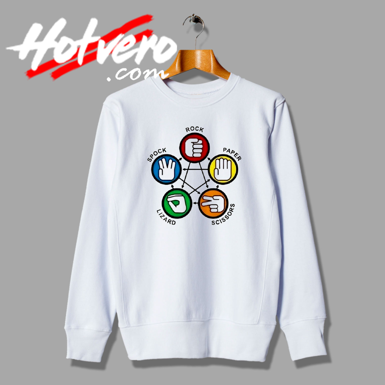 The Big Bang Theory Hand Graphic Sweatshirt