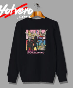 The Elder Scrolls III Morrowind Poster Gaming Sweatshirt