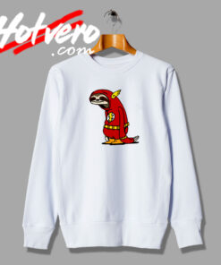 The Flash Hero Sloth Vintage Style Sweatshirt