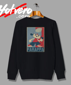 The Rapper Parappa Cute Parody Sweatshirt