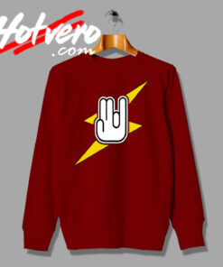 The Shocker Three Finger Logo Graphic Sweatshirt