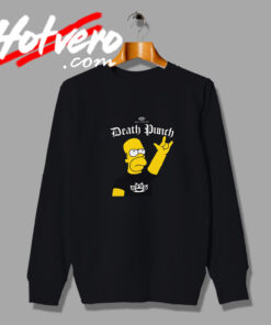 The Simpsons Death Punch Metal Sweatshirt