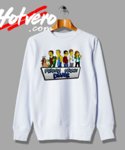 The Simpsons Friday Night Dinner Shalom Jackie Sweatshirt
